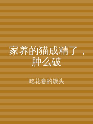 家养的猫成精了，肿么破
