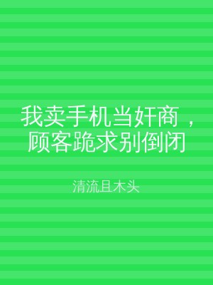 我卖手机当奸商，顾客跪求别倒闭